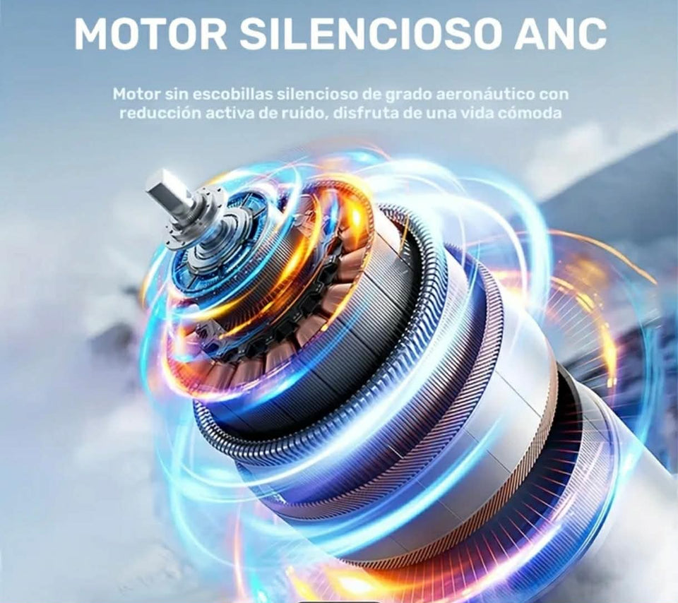 ¡VENTILADOR DE MANO TURBO ICE DE 100 VELOCIDADES!
