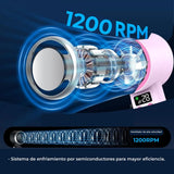 ¡VENTILADOR DE MANO TURBO ICE DE 100 VELOCIDADES!