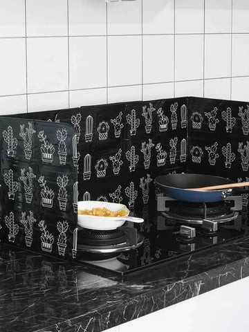 PROTECTOR DE COCINA PLEGABLE- 1 UNIDAD Y PACKS