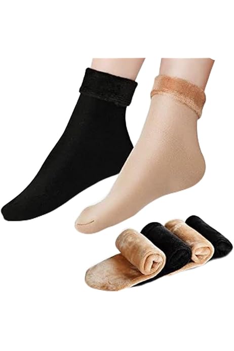 MEDIAS AFELPADAS EFECTO PIEL- PACK 10 PARES