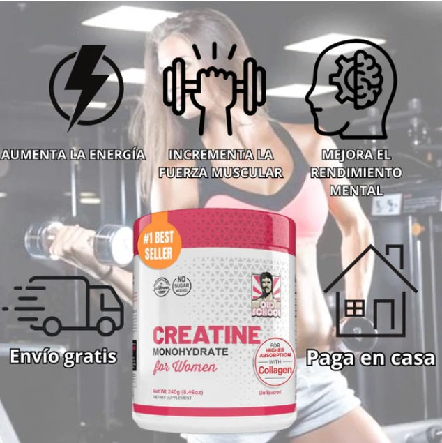 CREATINA MONOHYDRATE FOR WOMEN